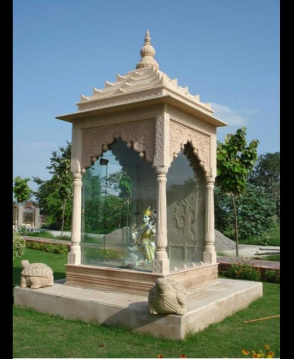 Jodhpur Sandstone Chhatri Temple Elegant Devotiona