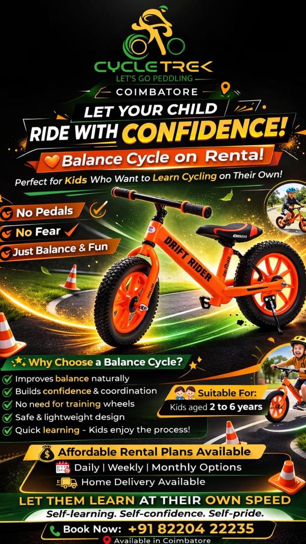 Rent A Balancing Cycle fo