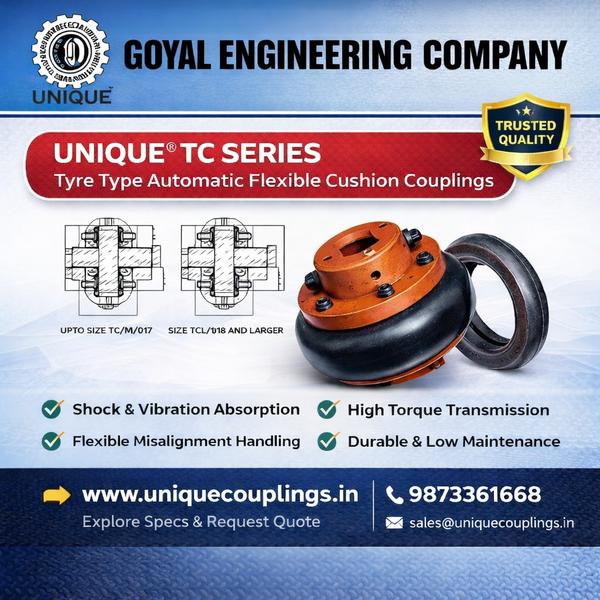 UNIQUE COUPLINGS INDIA Manufacturer of High-Perfor