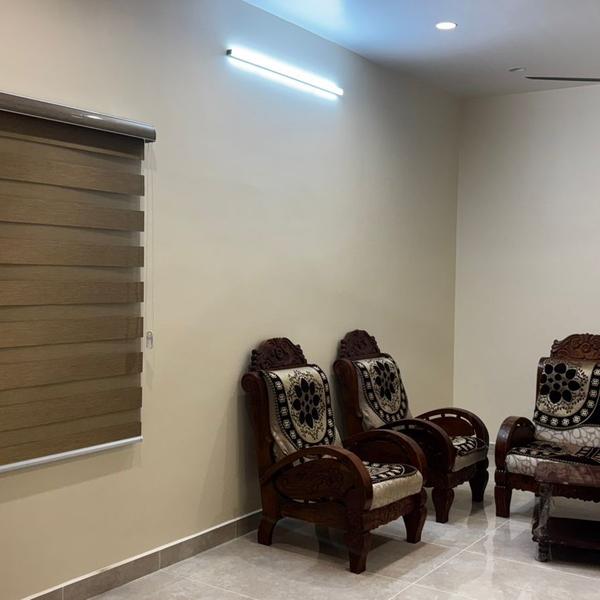 modern wood slat paneling