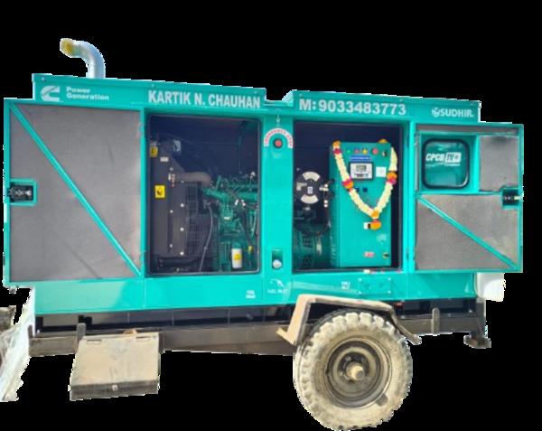 58 5 kva silent diesel generat
