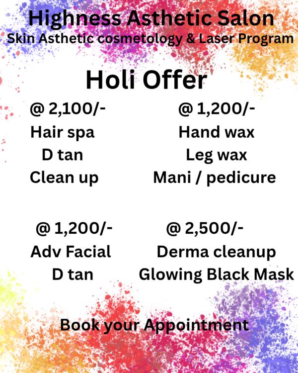 This Holi, Gift Youyself a GLOW!
Special
