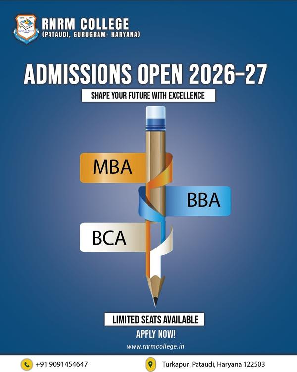 Admissions Open 2026–27! 