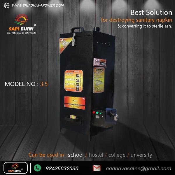 🔥 SAPI BURN – Sanitary Napkin Incinerator 🔥 Inno