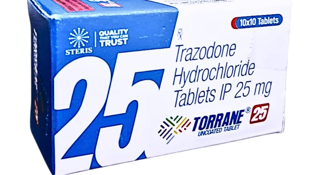 Trazodone Hydrochloride 25 mg Tablet – Low Dose An