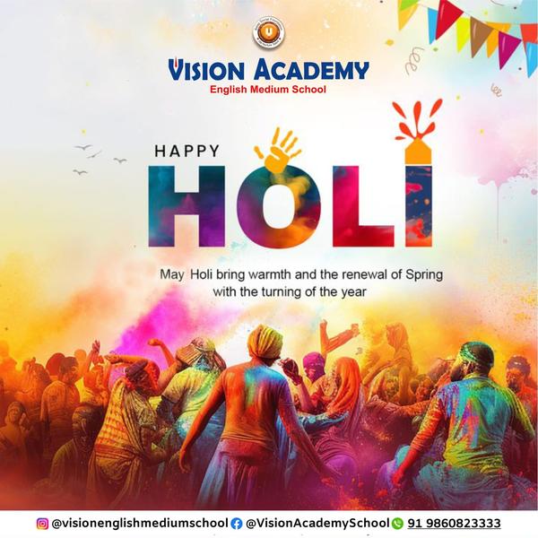 🌈 Happy Holi! 🎨 May you