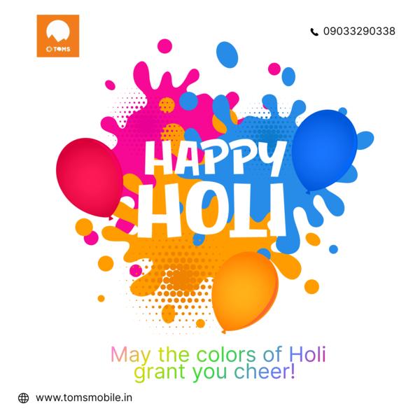 🎨 Warm wishes on Holi 2026 Ma