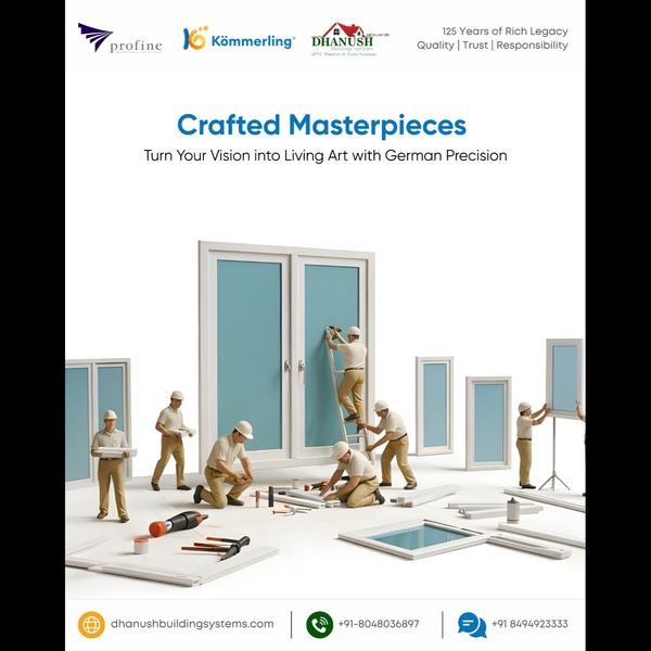 Crafted Masterpieces: Kömmerling uPVC Windows Tran