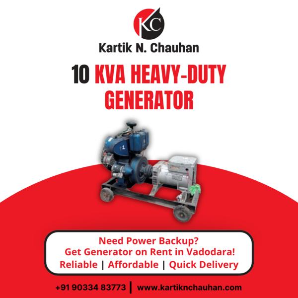 10 KVA Heavy-Duty Diesel Gener