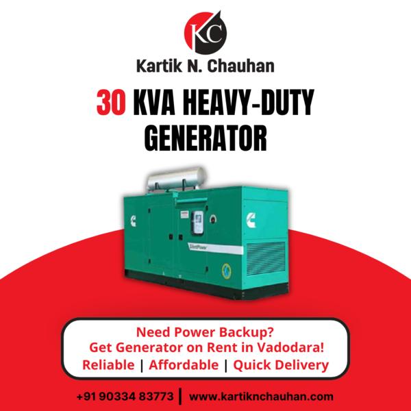 30 KVA Heavy-Duty Diesel Gener