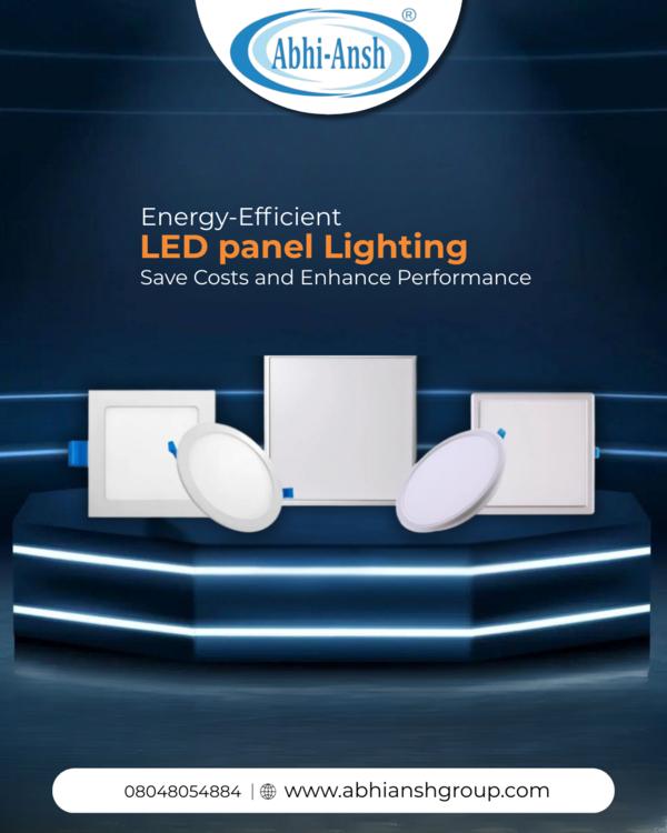 Upgrade to energy-efficient LED panel lighting fro