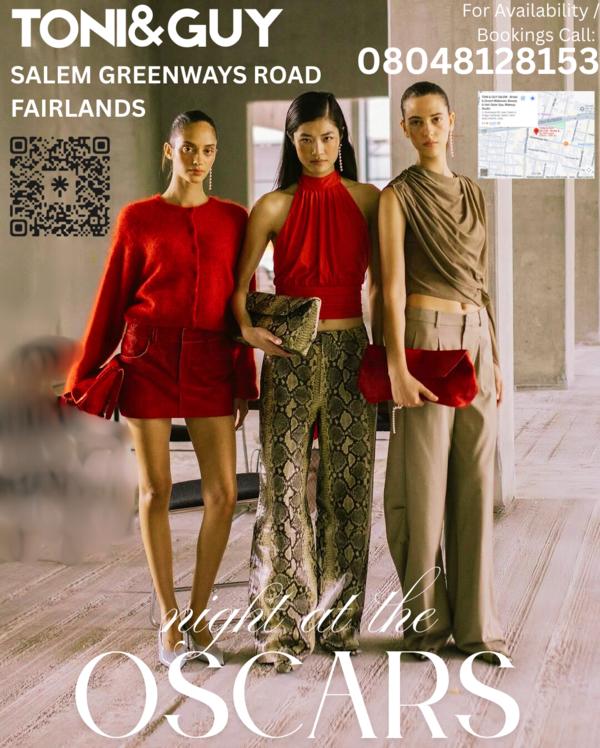 Backstage Styling Partner – Toni & Guy S