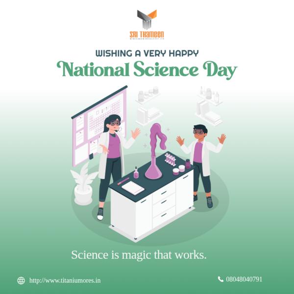 🔬 On National Science Day, we honor the spirit of