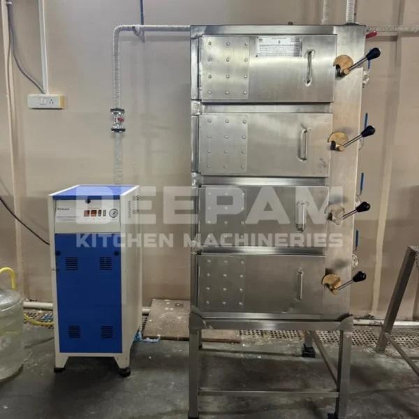 New Idli Cooking Plant Installed in Guwahati Assam