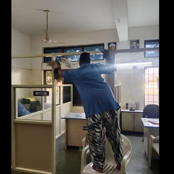 sanitizing and disinfecting ba