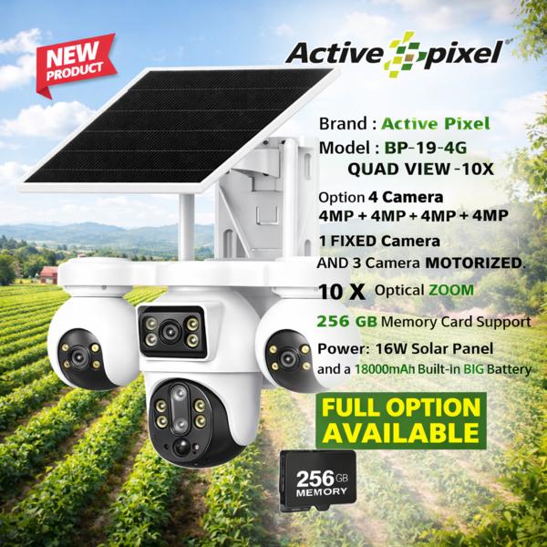 ☀️ Solar Security Camera – Pro