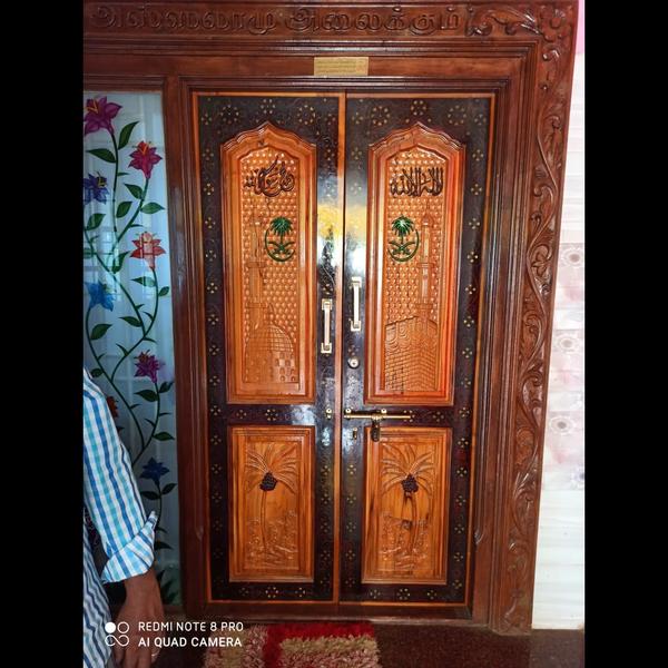 double wooden door seller