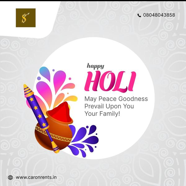 🌸🎨 Let Holi remind us to col