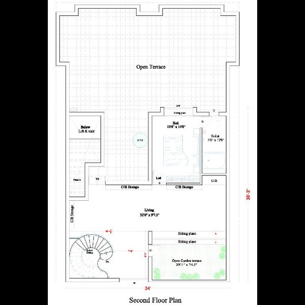 Second Floor Details : A Second Floor Plan is a to