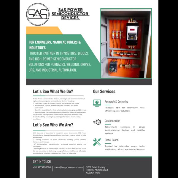 At SAS Power Semiconductor Devices, we design and 