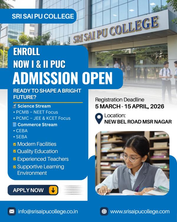 Admissions Open 2026–2027