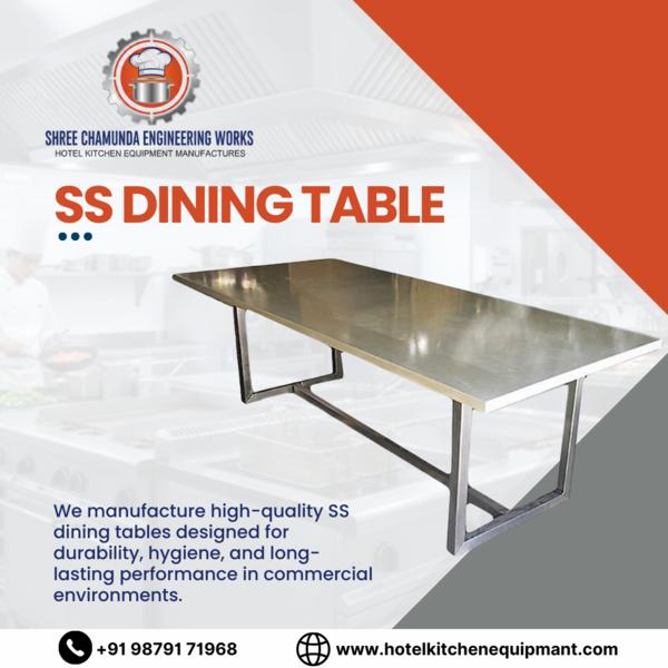 'SS Dining Table in Vadodara  Shree Chamunda Eng