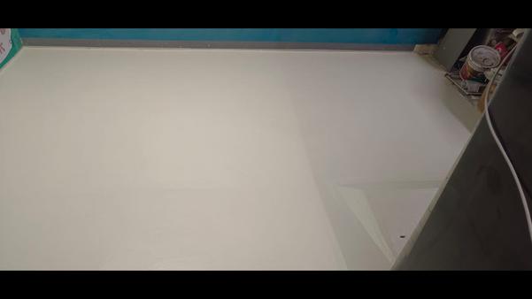 3mm PU concrete flooring done at a laboratory of h