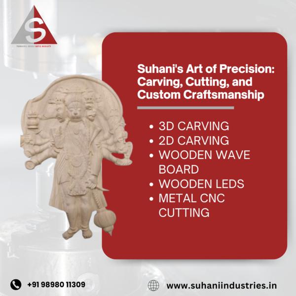 CNC Metal & Wood Engraving in 