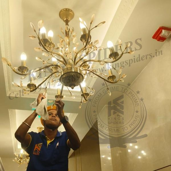 Charminar Light Cleaning work,