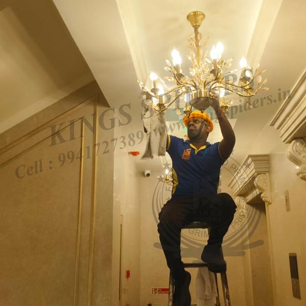 Charminar Light Cleaning work,