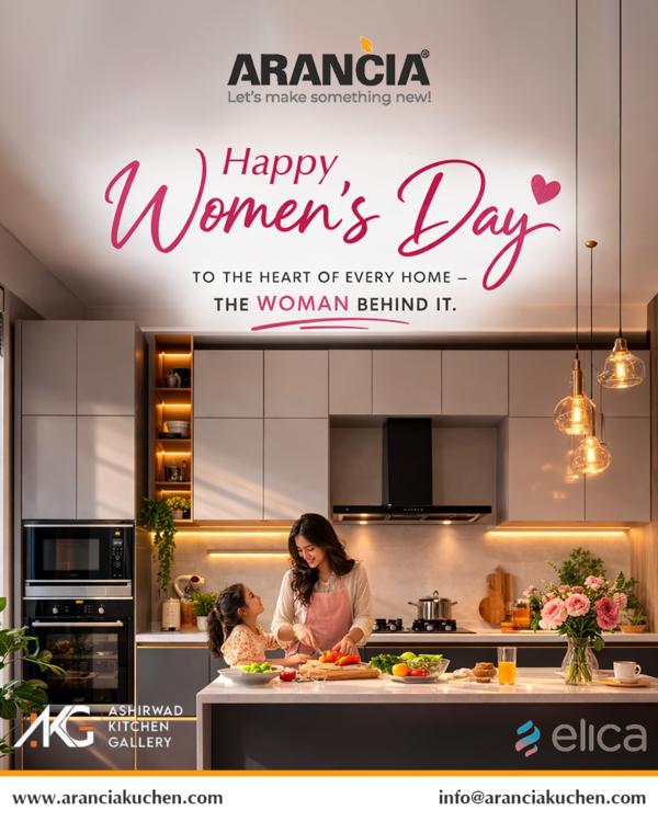 To the heart of every home — the woman who makes i