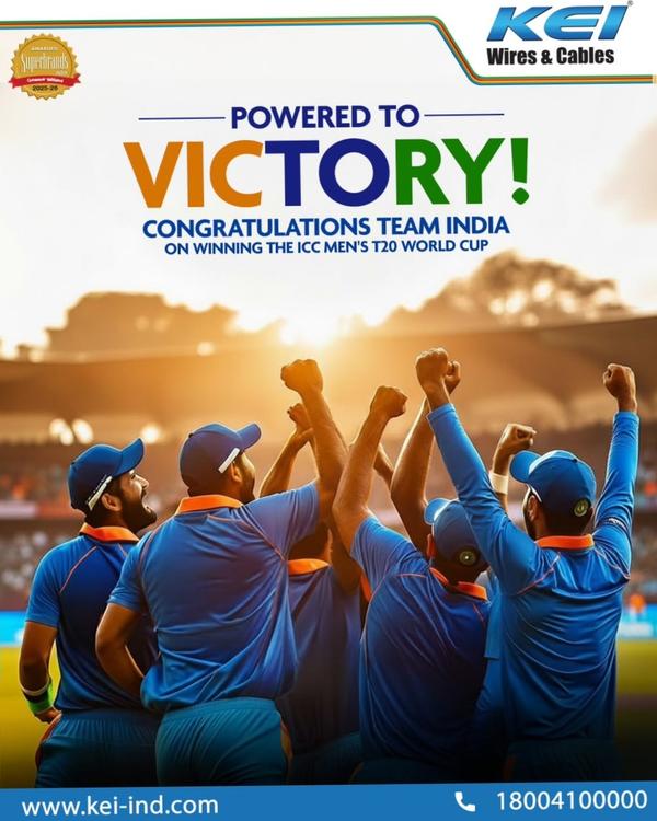 Proud of Team India 👏👏 #kei #greatwhite #gm #rbi