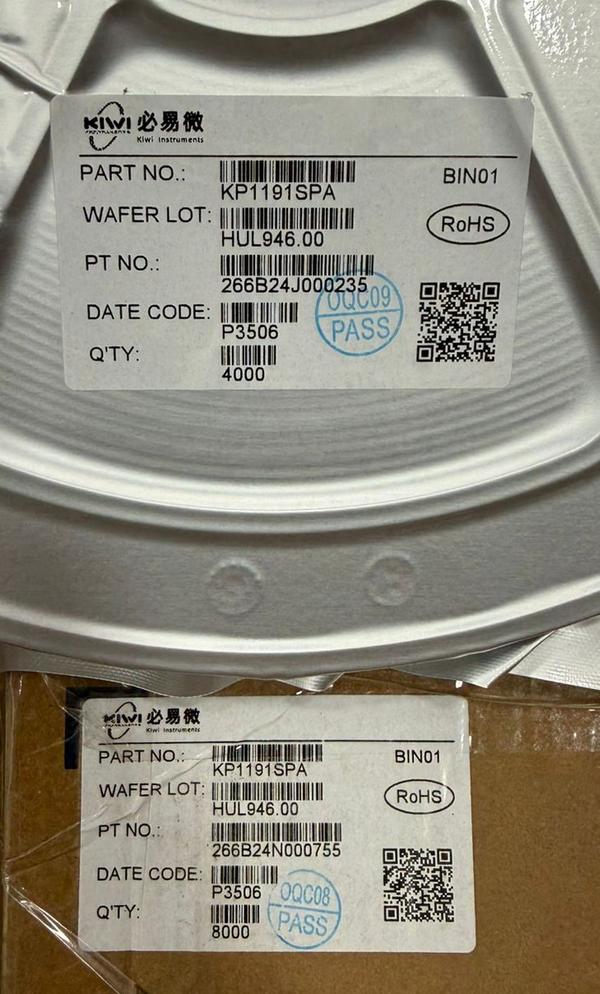 OFFER PARTSKP1191SPA - KIWI INSTRUMENTSOver Vol