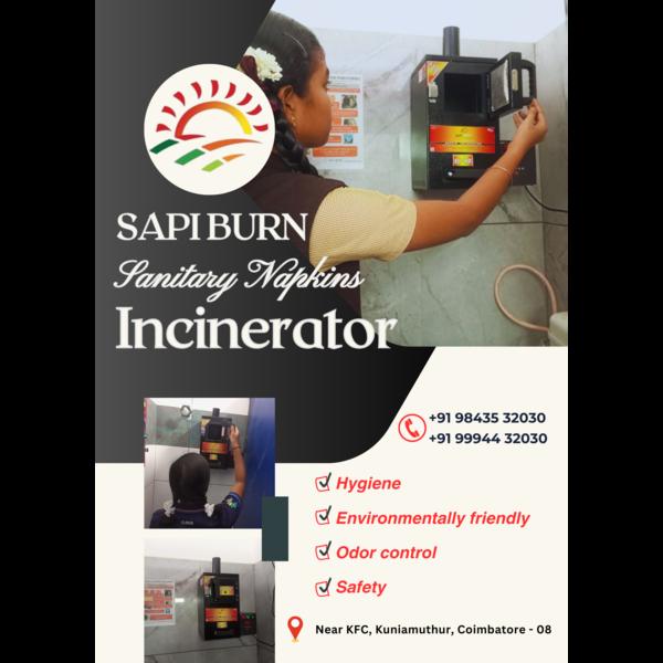 Safe disposal of menstrual waste is essential to m