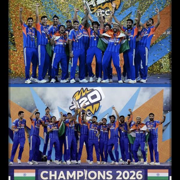 T 20 World Cup CHAMPIONS CONGR