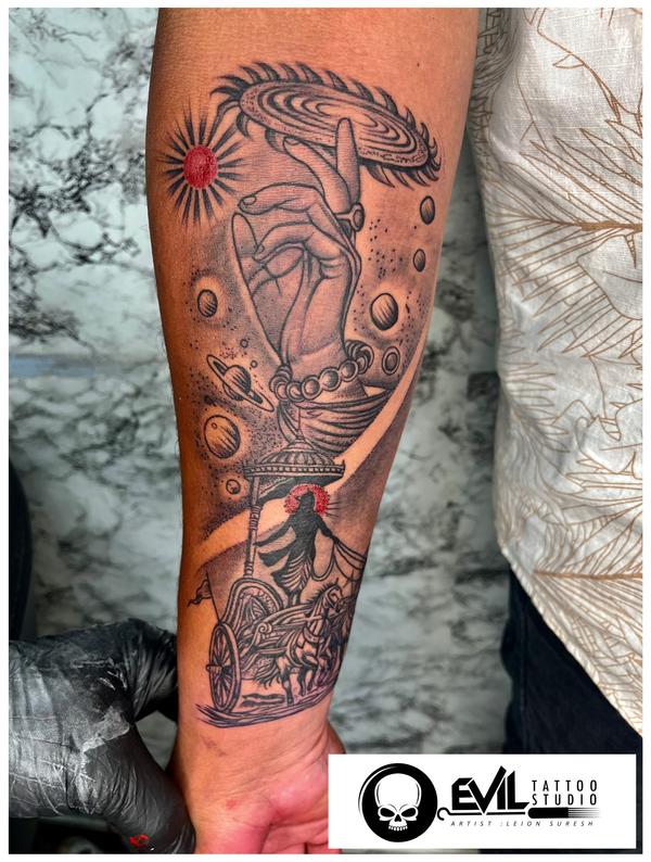 🔥 Cosmic Krishna Tattoo | EVI