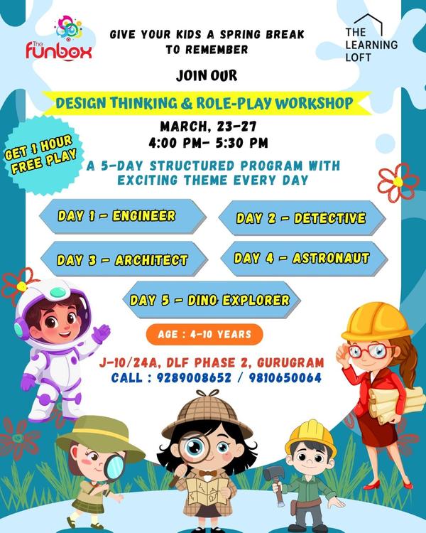 This March 23rd –27th, let you