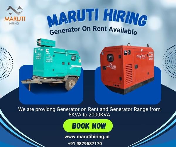 Generator on rent in Surat
Sil