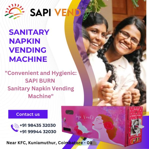 Access to sanitary napkins in restrooms plays an i