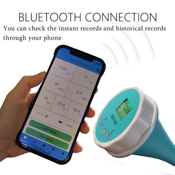 Smart Bluetooth TDS/EC/pH