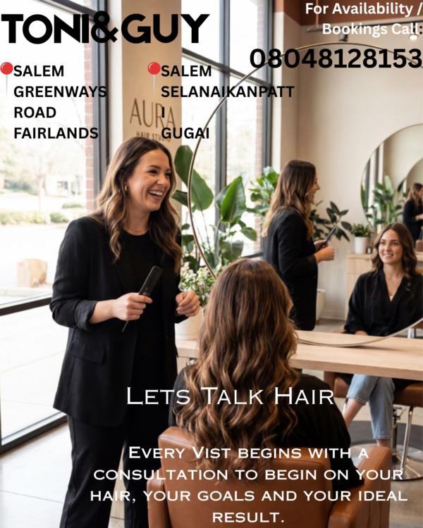 Walk In Ordinary. Walk Out Iconic. 💆‍♂️