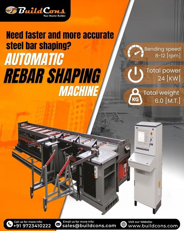BuildCons is a trusted Automatic Rebar Shaping Mac