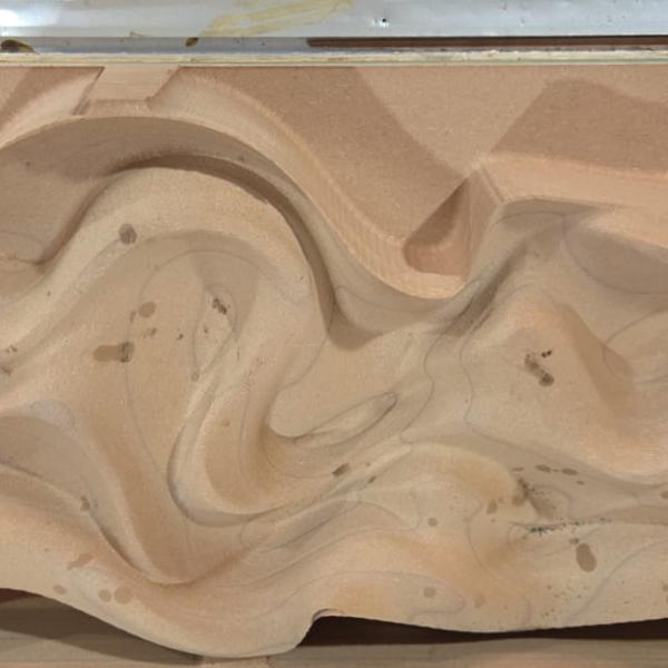 MDF grooving design 150 MM deep