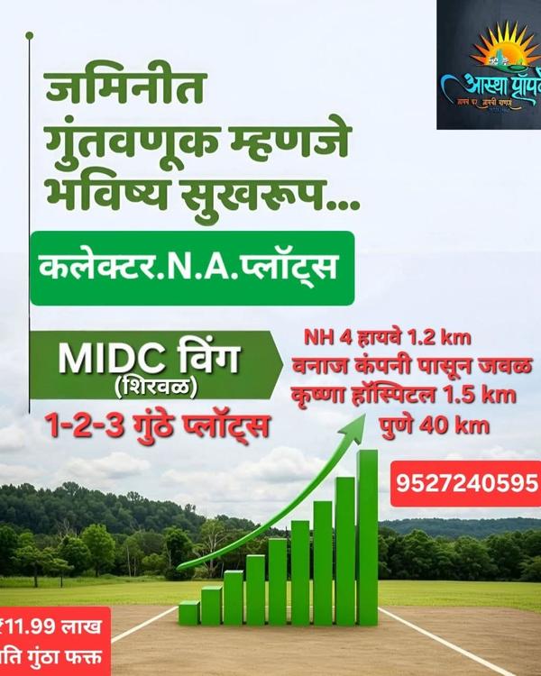 📢 MIDC शिर्वल जवळ प्लॉट्स – ग