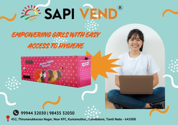 Empowering girls with easy access to hygiene is es