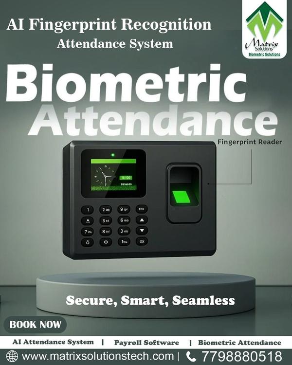 Fingerprint Attendance with Colured  Finger 