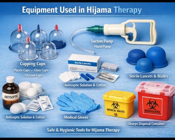 Hijama, also known as cupping therapy, i