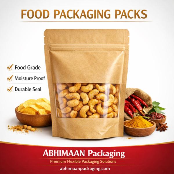 Food Packaging PacksAt ABHIMAAN Packaging, we ma