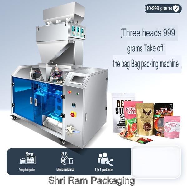 AUTOMATIC 3 HEAD GRANULE PICK-FILL-SEAL (PFS) PACK