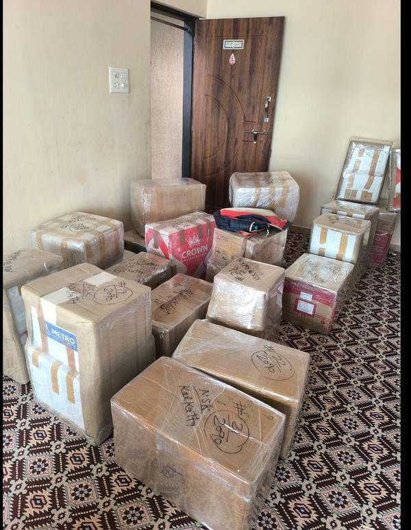 delicate belongings packed saf